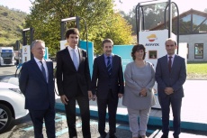 Inaugurada en Bizkaia la estación de carga para vehículo eléctrico de tecnología 100% vasca de mayor potencia de Europa